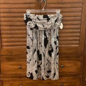 Soma Knit Strapless Dress, NWT